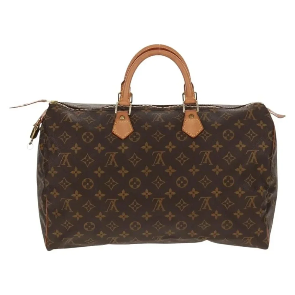LOUIS VUITTON Monogram Speedy 40 Hand Bag - Picture 2 of 16